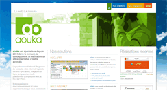 Desktop Screenshot of aouka.com